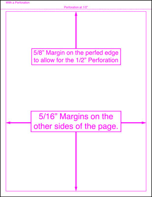 Perforation Margins