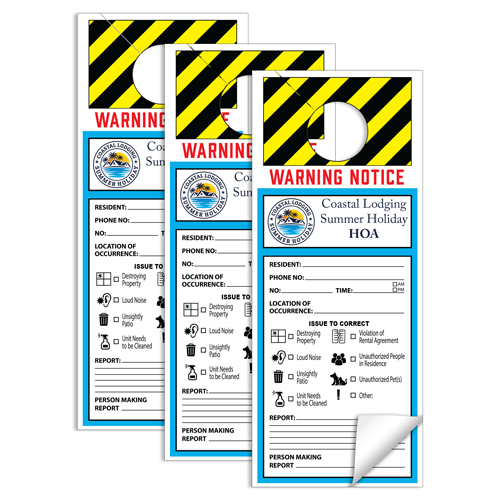 carbonless-door-hangers